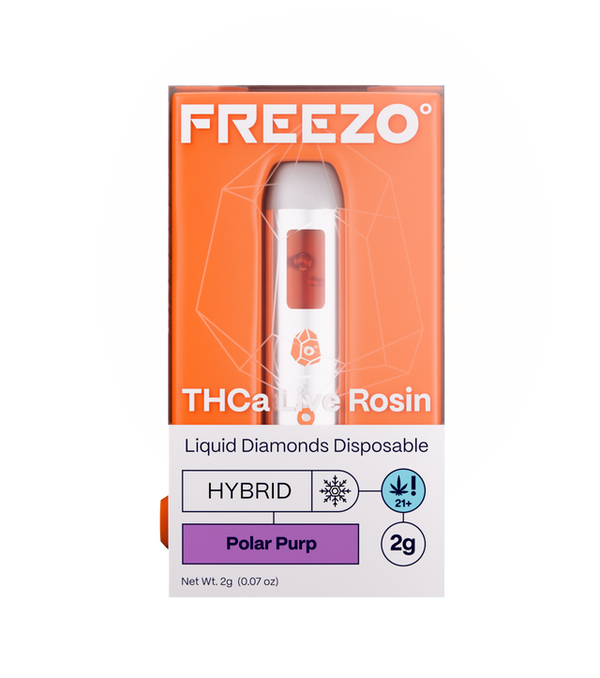 Freezo Rosin Disposable 2g - Polar Purp - Indica