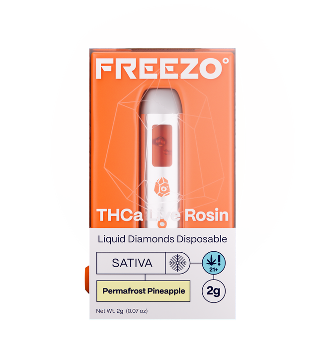 Freezo Rosin Disposable 2g - Permafrost Pineapple - Sativa