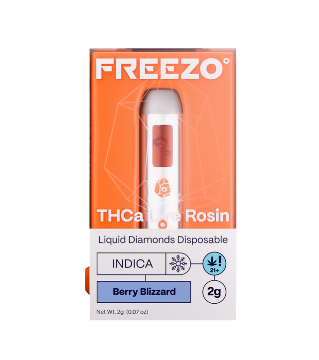 Freezo Rosin Disposable 2g - Berry Blizzard - Indica