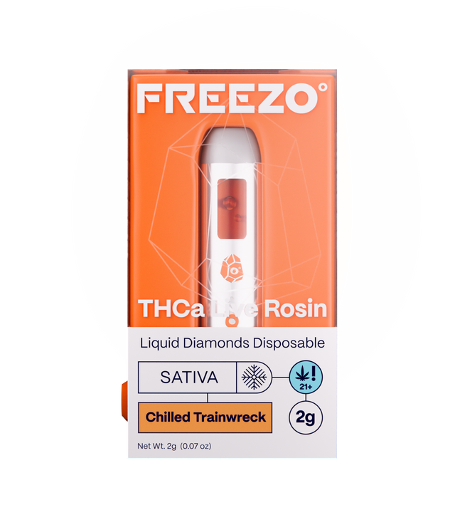 Freezo Rosin Disposable 2g - Chilled Trainwreck - Sativa