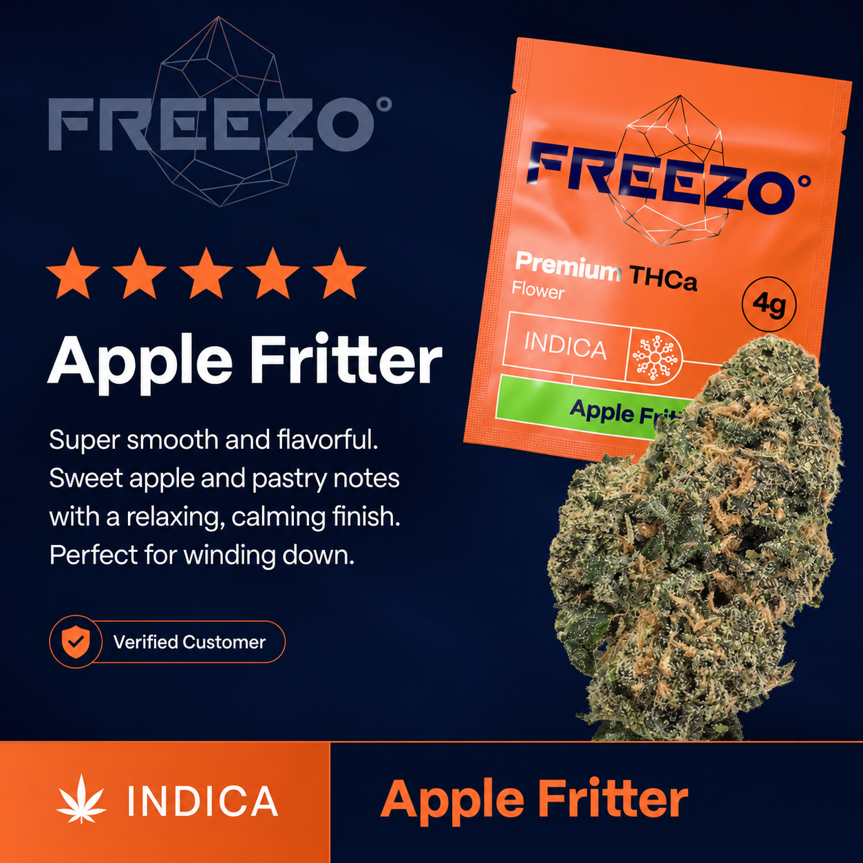 Apple Fritter - Uncoated Flower