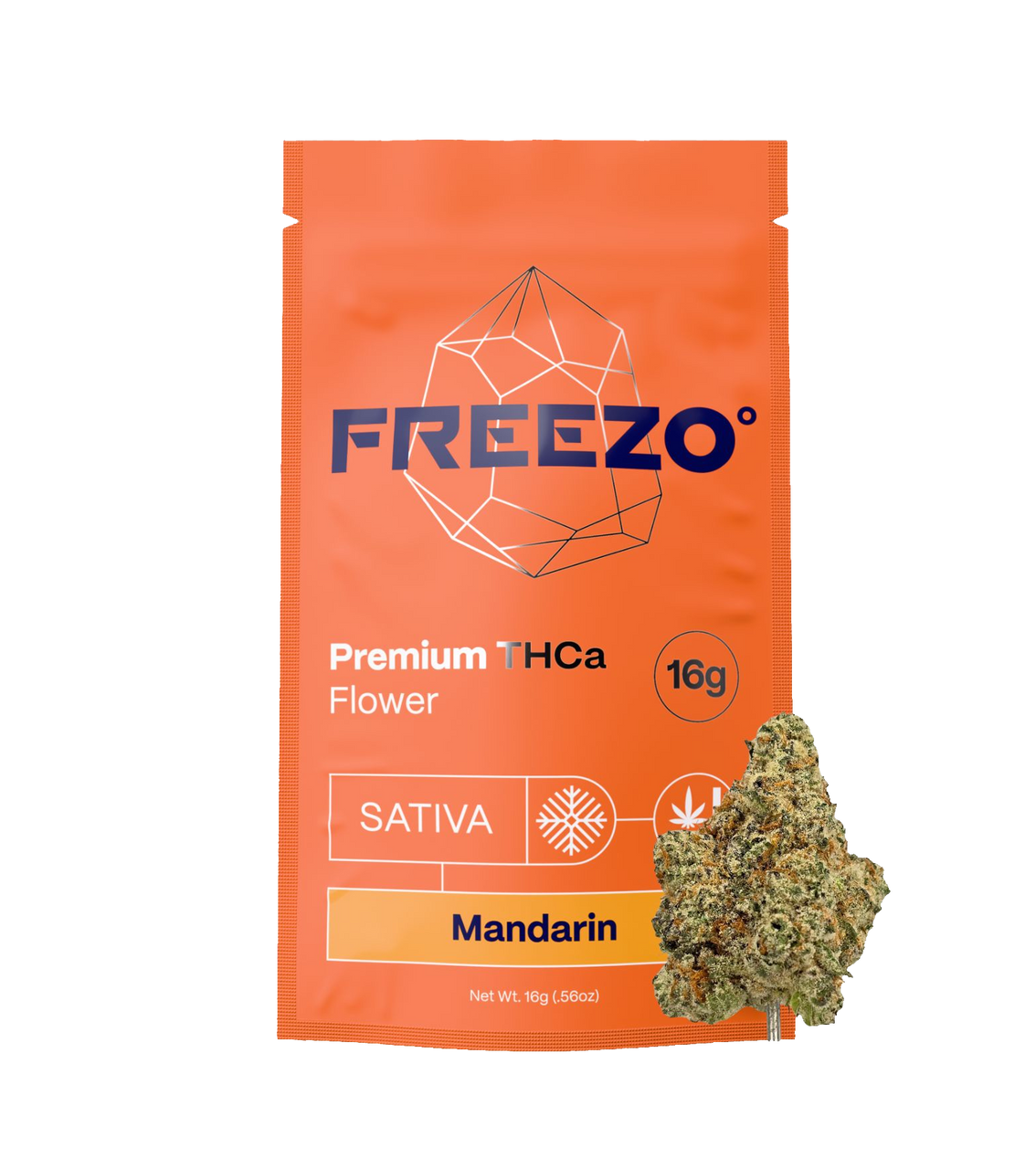 Mandarin - Uncoated Flower