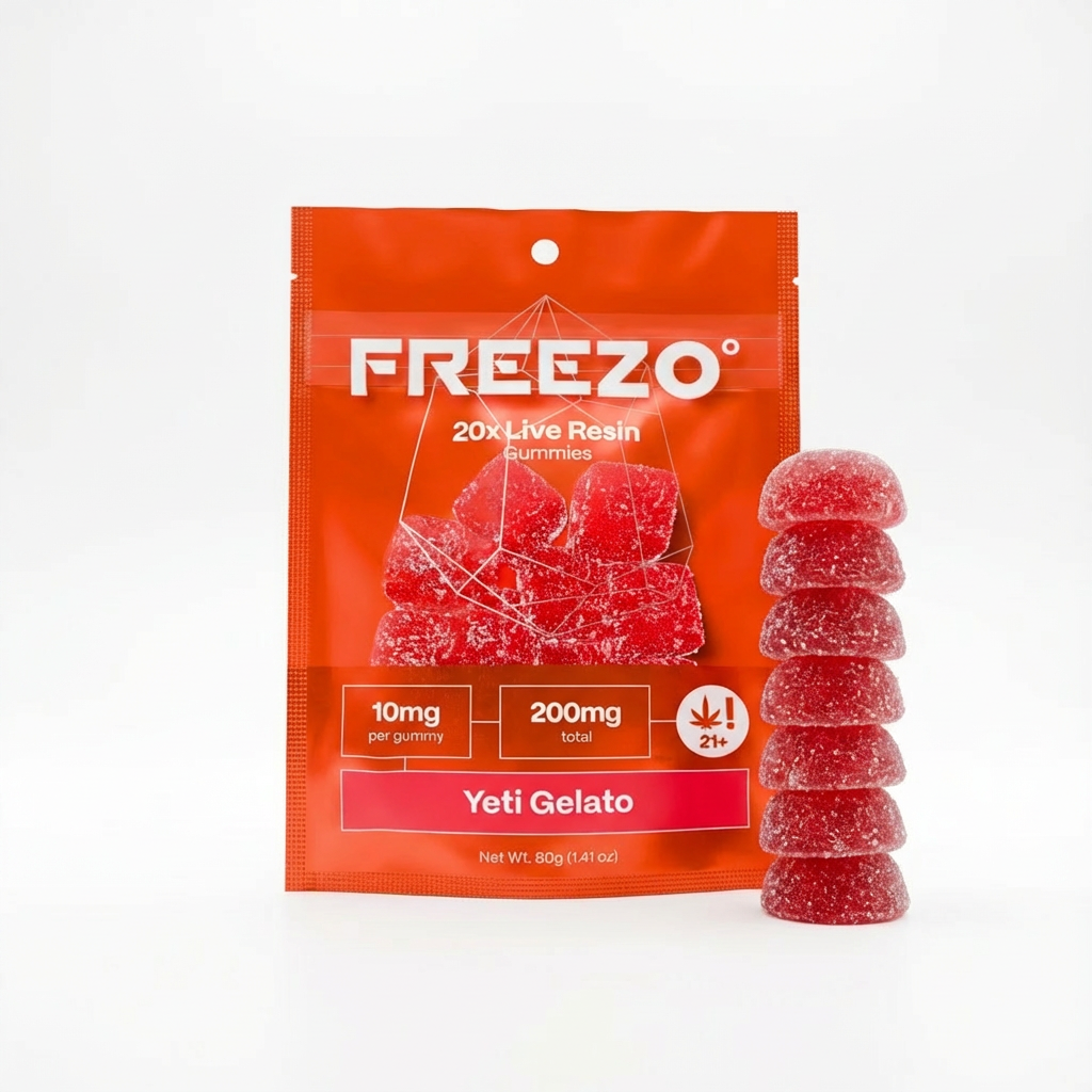 Yeti Gelato - Live Resin Gummies