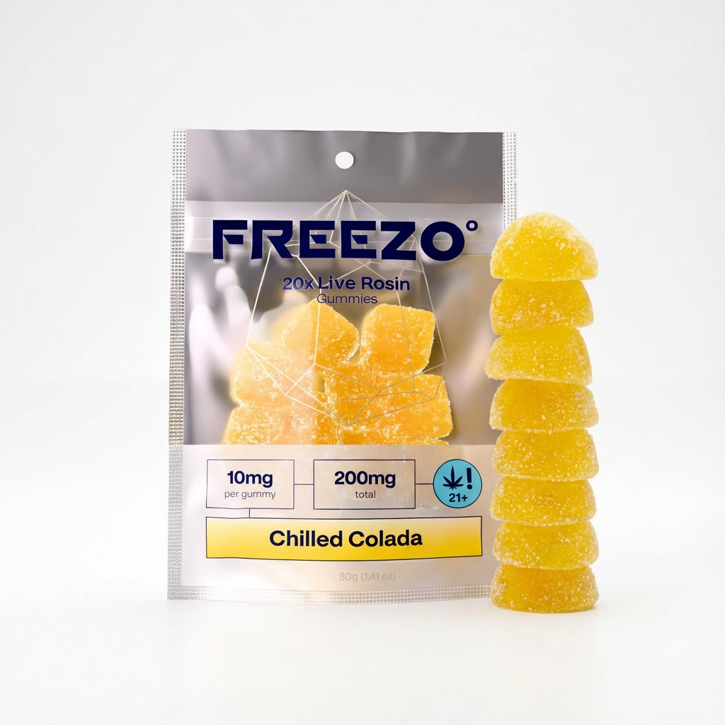 Chilled Colada - Live Rosin Gummies