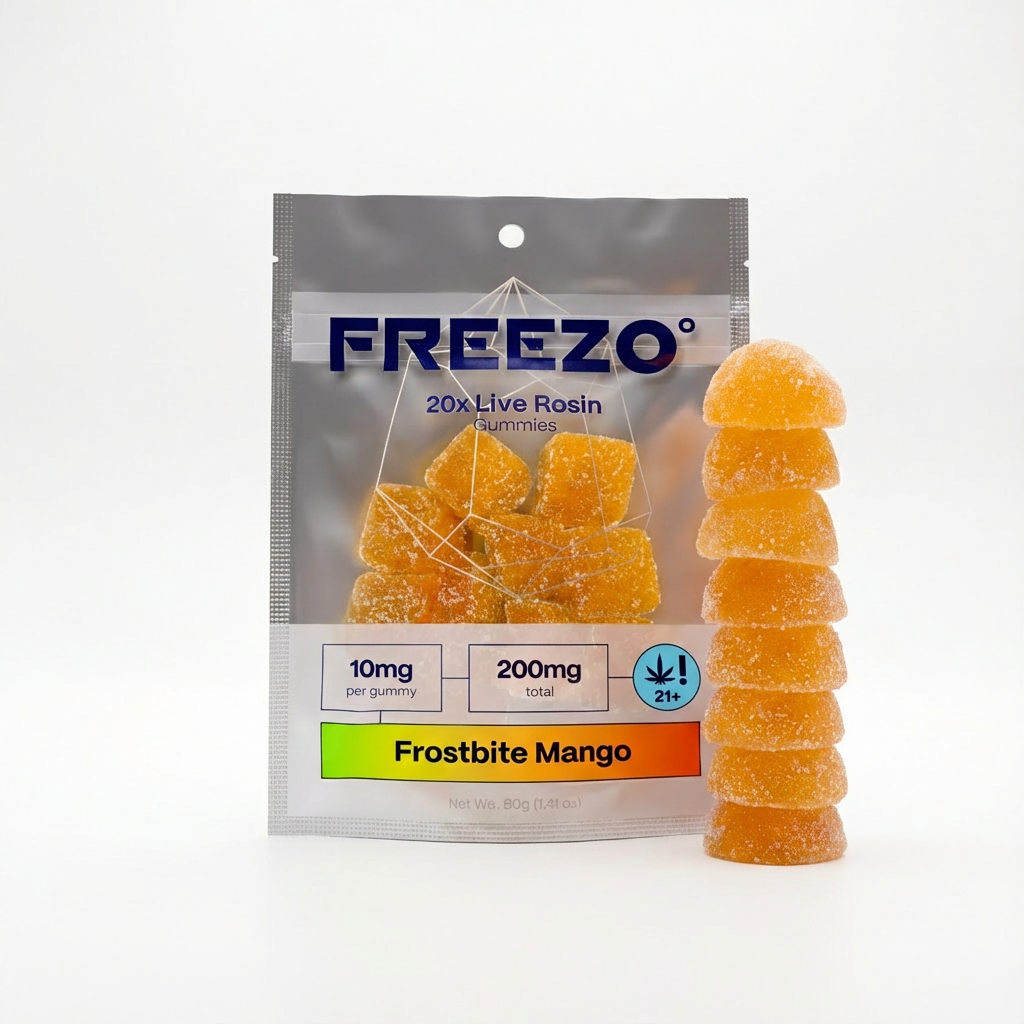 Frostbite Mango - Live Rosin Gummies