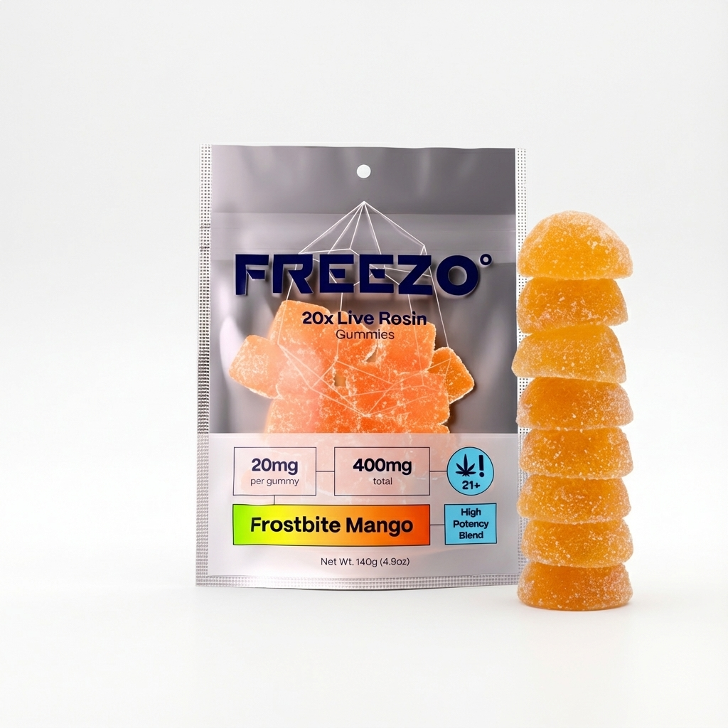 Frostbite Mango - Live Rosin Gummies
