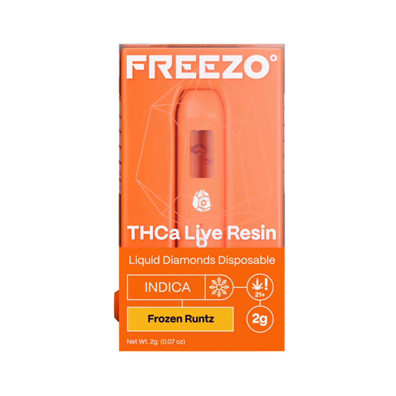 Freezo LR Disposable 2g - Frozen Runtz - Indica