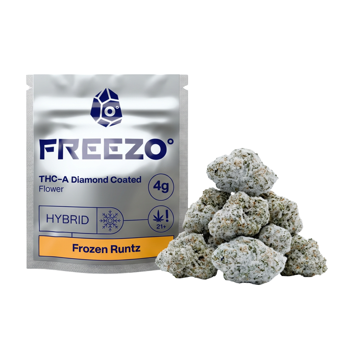 Frozen Runtz THCA Diamond Coated Flower