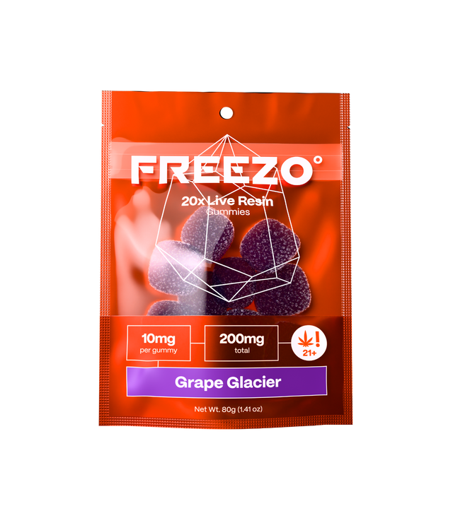 Grape Glacier - Live Resin Gummies