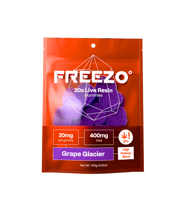 Grape Glacier - Live Resin Gummies