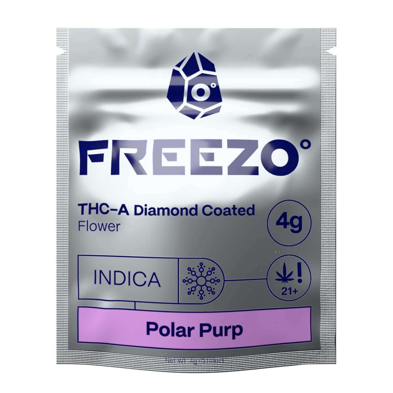 Polar Purp THCA Diamond Coated Flower