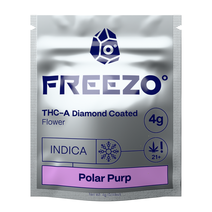 Polar Purp THCA Diamond Coated Flower