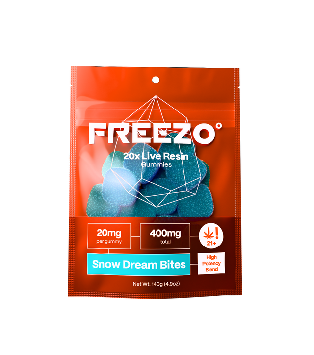 Snow Dream Bites - Live Resin Gummies