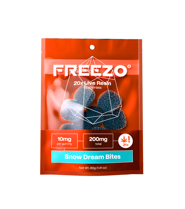 Snow Dream Bites - Live Resin Gummies