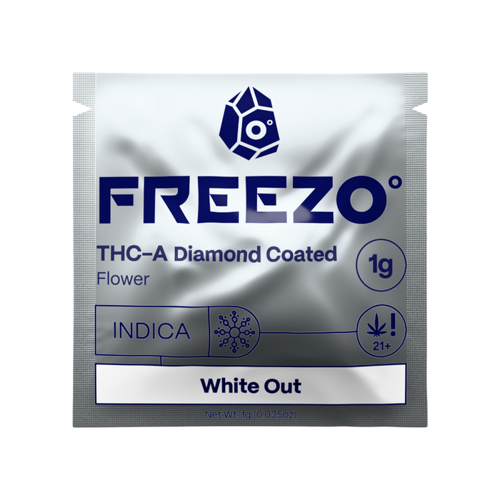 White Out THCA Diamond Coated Flower