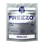 White Out THCA Diamond Coated Flower