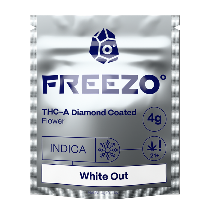 White Out THCA Diamond Coated Flower